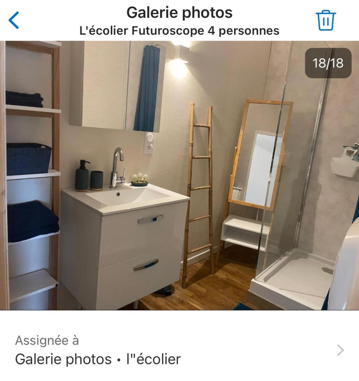 Beaumont L'Ecolier Futuroscope 4 Personnes公寓 外观 照片