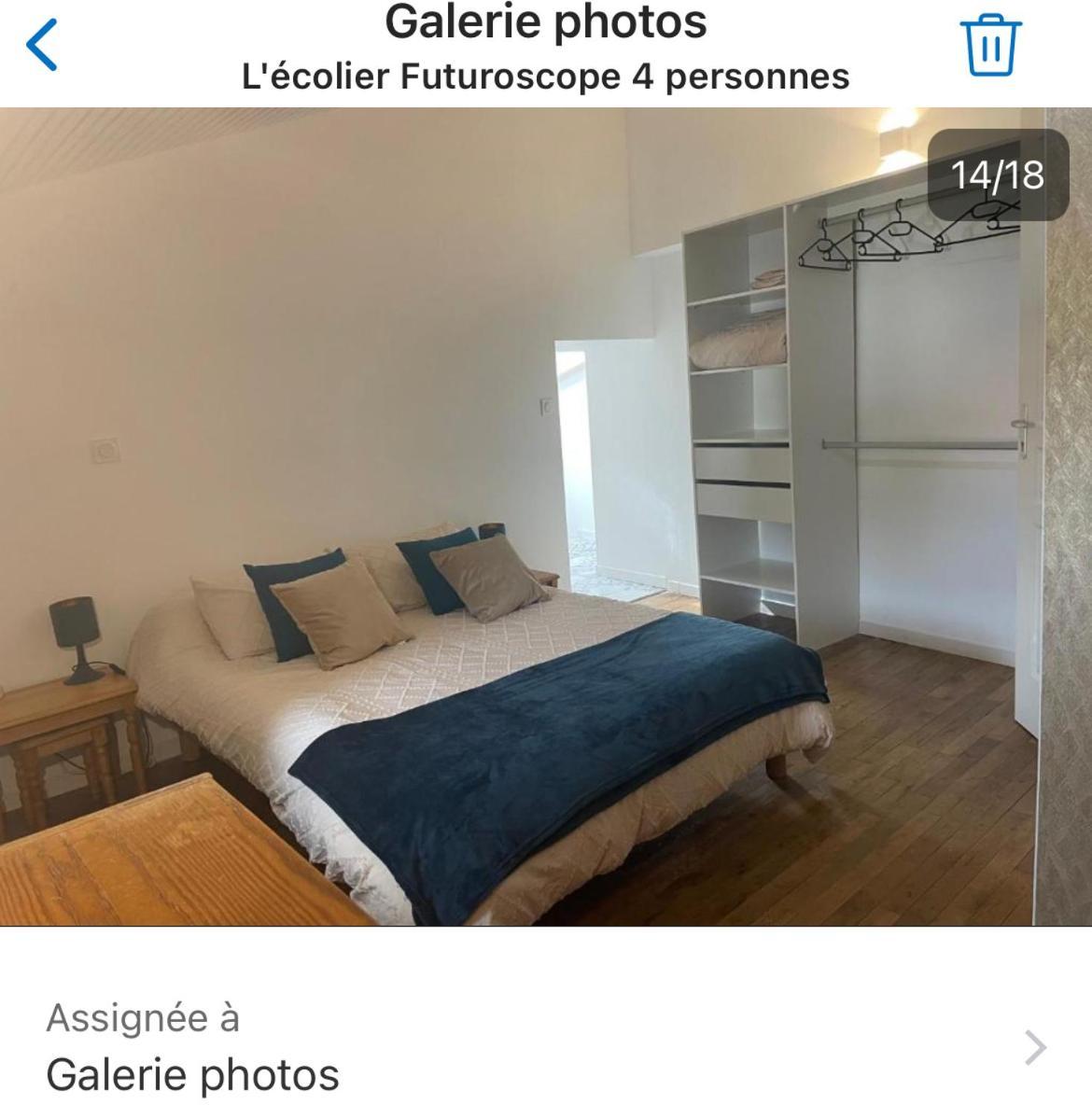 Beaumont L'Ecolier Futuroscope 4 Personnes公寓 外观 照片